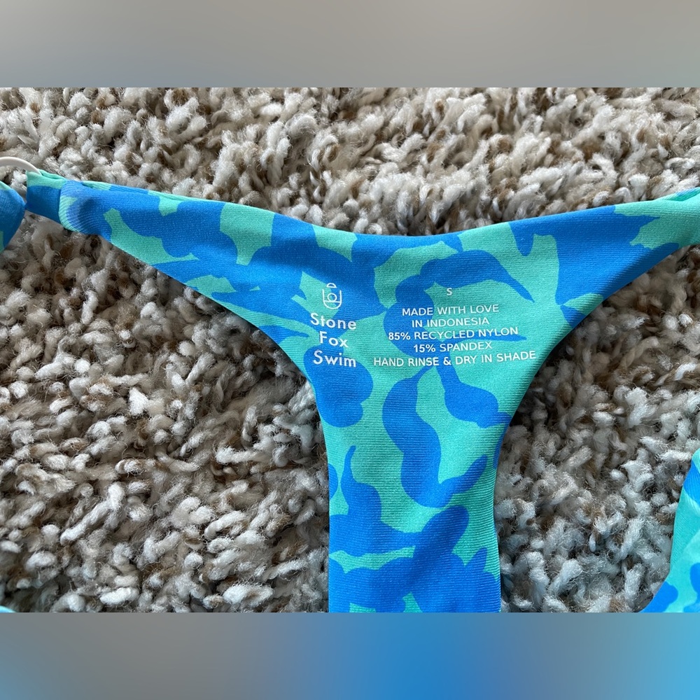 Stone Fox Swim Isle Bottom - Sz Small - Picture 2 of 6